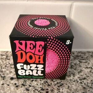 Fuzz Ball - Pink Velvet Squeezer